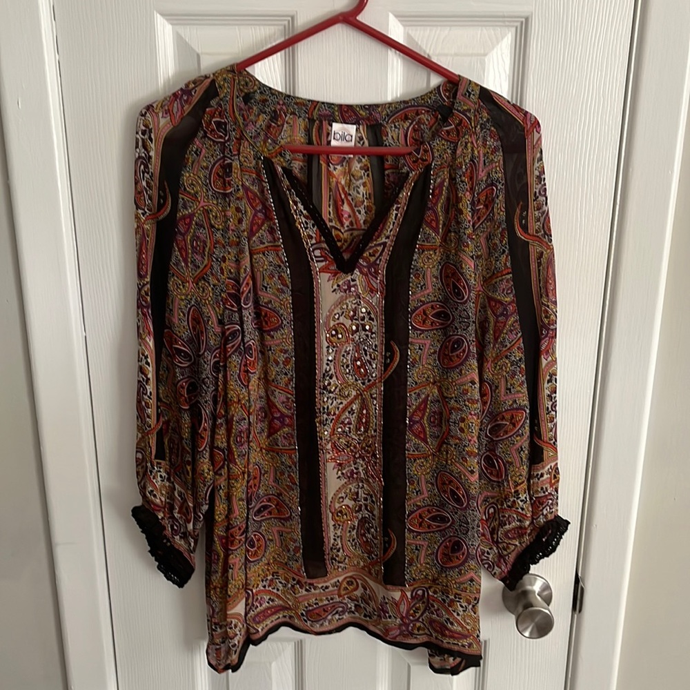 Selling three blousy shirts, XL by Bila, L by BSB collection and L by Sadie Sage